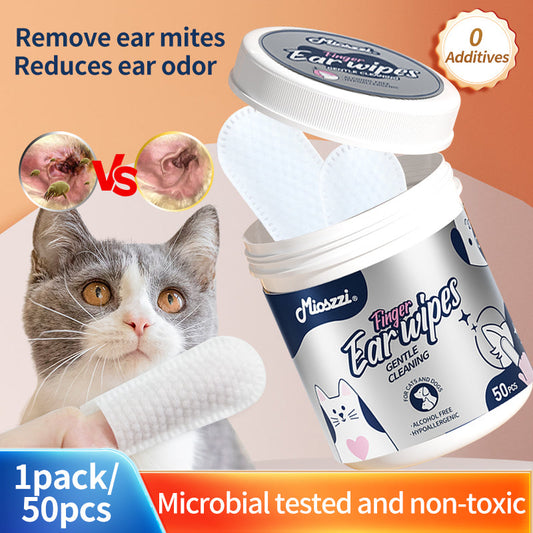 Which pets are suitable for Mioszzi Pet Ear Wipes?