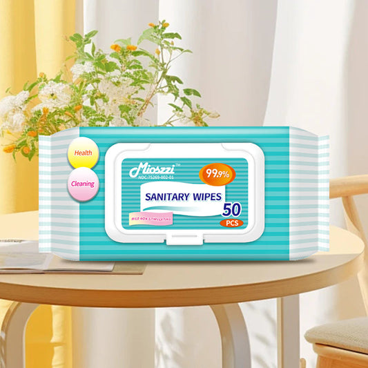 Mioszzi Sanitary Wet Wipes offer significant advantages over traditional alcohol-based wipes in several dimensions.