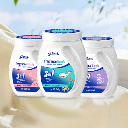 Mioszzi laundry fragrance beads not only have excellent clothing cleaning functions, but their unique fragrance release mechanism also allows them to be used as air fresheners