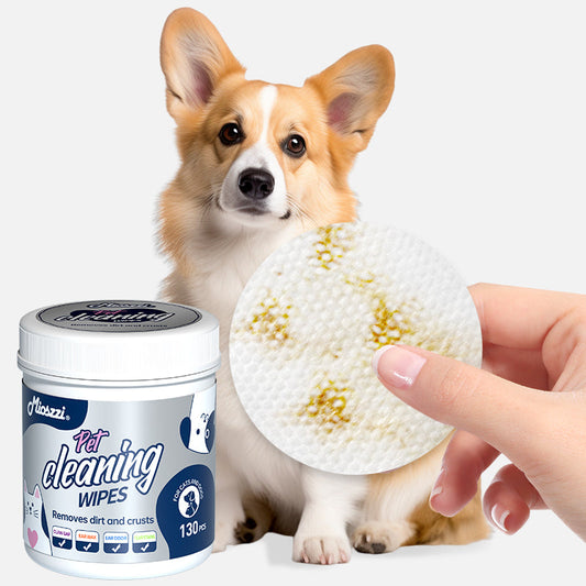Mioszzi pet wet wipes are designed in the shape of small round tablets based on practicality, convenience, safety, cost-effectiveness, and user experience.