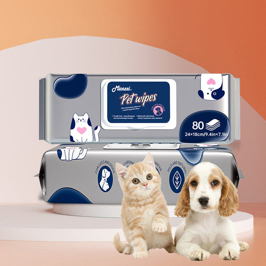 The addition of hyaluronic acid to Mioszzi pet wet wipes not only cleans, but also has a significant impact on moisturizing, skin and joint health.