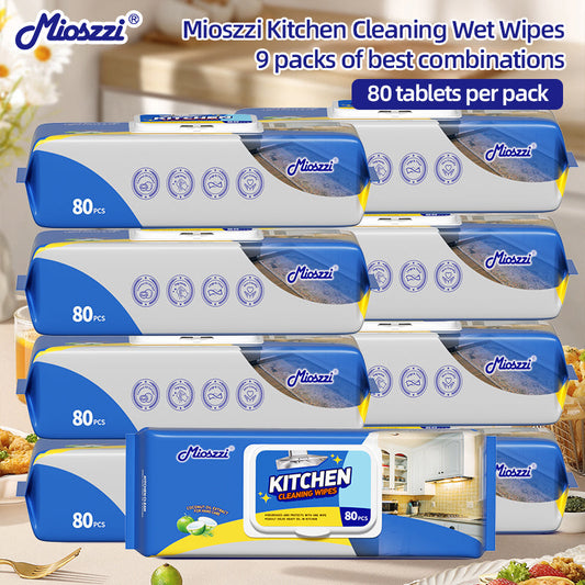 What types of stains are suitable for Mioszzi kitchen wipes? A comprehensive analysis of the use of this cleaning tool