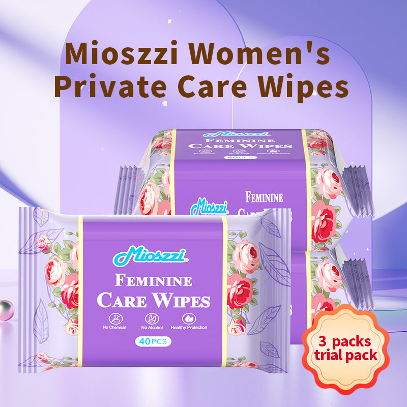 1. EDI-purified water is the main ingredient, soothing and moisturizing the skin.
2. Gentle and safe, does not contain preservatives and alcohol, and is friendly to sensitive skin.
3. Hypoallergenic formula, gentle and non-irritating.
4. Multi-purpose wipes, suitable for cleaning during menstruation and after long activities.
5. 40 pieces of small package design, convenient for travel.
