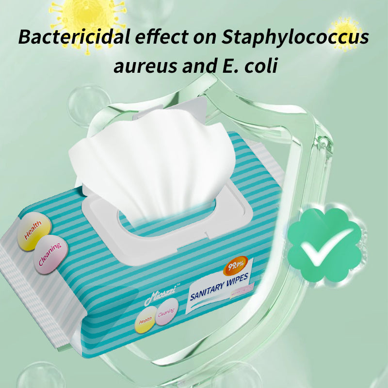 1. Selected formula, free of harsh chemicals, skin-friendly wipes, premium non-woven fabric, soft, absorbent, and not easy to tear.
2. Suitable for wiping the body and private parts to eliminate odor, pet-friendly cleaning and disinfecting wipes.
3. Can be used for bathroom cleaning, and remove 99.9% of surface allergens.
4. Kill bacteria and germs, clean open wounds and surrounding skin, and reduce pain and chance of infection.
5. Hygienic antiseptic wipes can be cleaned and disinfected in one step, wh
