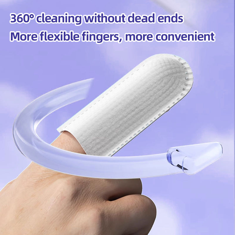 1、Pet universal type, suitable for cats, dogs, rabbits, hamsters and other pets.
2、Versatile, can be used to clean ears, teeth, around eyes and toes.
3、All natural ingredients, alcohol free ,gentle and non-irritating, protecting the health of pets.
4、Effectively removes ear wax and debris, soothes and deodorizes, and relieves ear itching and inflammation.
5、Finger-type wipes are more convenient to use and clean more carefully.