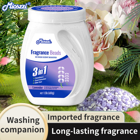 1. Smooth, fragrance retention, and color protection in one.
2. Use laundry fragrance beads to effectively prevent fabric damage.
3. It can effectively remove sweat stains that are difficult to remove.
4. Use deodorant beads to enhance freshness and maintain a good mood all day long.
5. Safe for all loads including towels, active wear and children's sleepwear.
