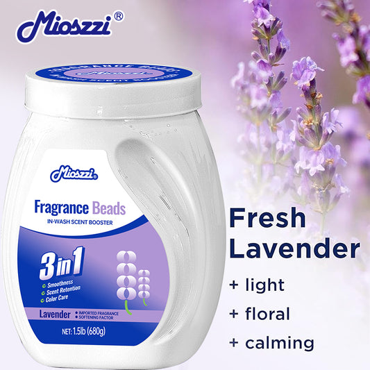 1、1.5lb large barrel, suitable for home use, large quantity and affordable.
2、Smooth, fragrance retention and color protection in one.
3、Effectively prevent clothes from clumping, remove static electricity, and help clothes restore their natural elasticity and softness.
4、The scent of lavender and violet keeps the clothes fragrant for a long time.
5、Suitable for all washing machines and all fabrics.