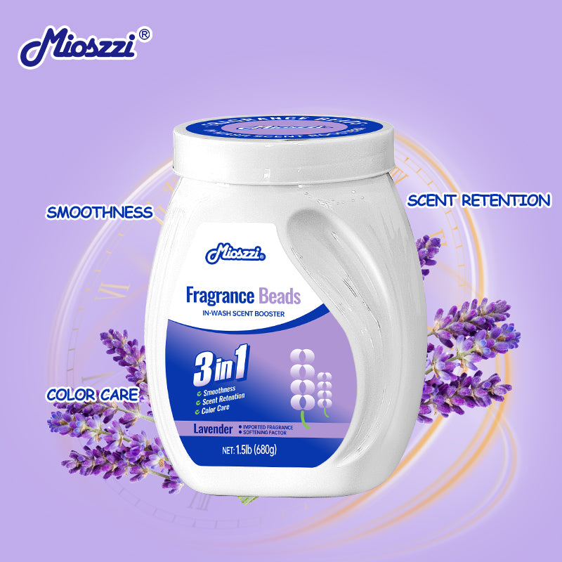 1. Powerful function, effective softening of fabrics, anti-static.
2. Hypoallergenic formula, safe to use for sensitive skin.
3. Laundry freshener that stays away from odor troubles.
4. Colloidal microcapsule technology, rubbing clothes to keep fragrance for a long time.
5. Large package suitable for home use, large quantity and affordable price.