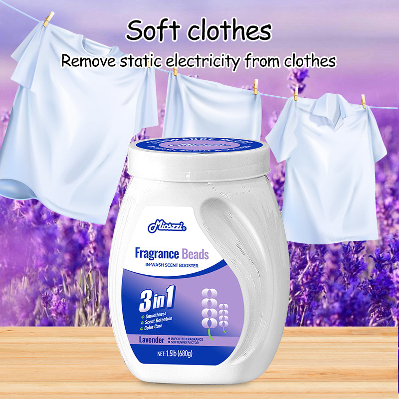 1. Powerful function, effective softening of fabrics, anti-static.
2. Hypoallergenic formula, safe to use for sensitive skin.
3. Laundry freshener that stays away from odor troubles.
4. Colloidal microcapsule technology, rubbing clothes to keep fragrance for a long time.
5. Large package suitable for home use, large quantity and affordable price.