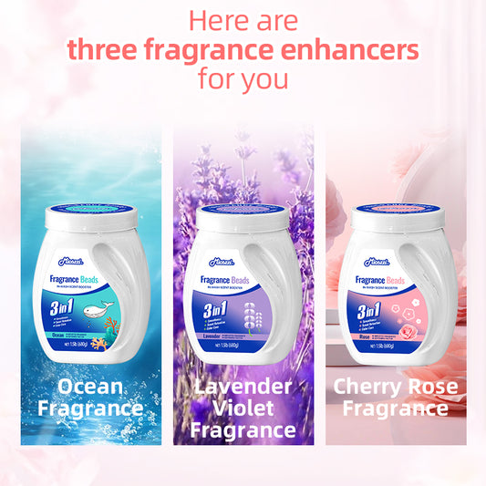 1. There are three scents: ocean, lavender and cherry blossom. All scents can be experienced.
2. Powerful function, effective softening of fabrics, anti-static.
3. Hypoallergenic formula, safe to use for sensitive skin.
4. Laundry freshener that stays away from odor troubles.
5. Colloidal microcapsule technology, rubbing clothes to keep fragrance for a long time.
6. Large package suitable for home use, large quantity and affordable price.