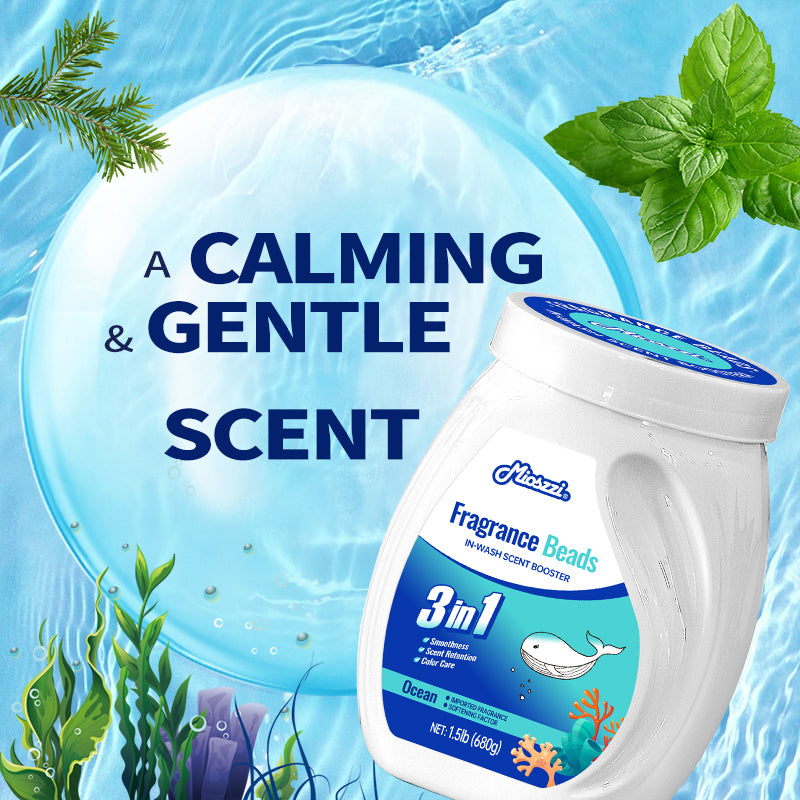 1. Laundry fragrance enhancer beads that can be used as air freshener.
2. Fragrance enhancer beads that effectively remove room odors.
3.Available in three scents: ocean, lavender and cherry blossom, with long-lasting fragrance.
4. Air freshener and home fragrance for house, car or gym.
5. Material-friendly formula, safe for pet families.
6. 1.5 lb bucket, suitable for home use, large quantity and affordable price.