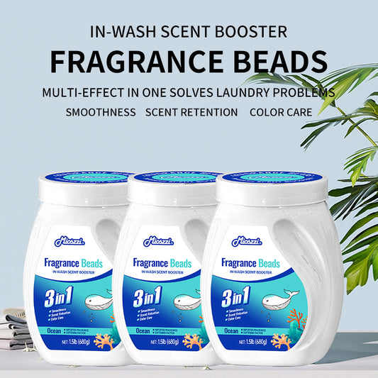 1、1.5lb large barrel for family use, large quantity and affordable.
2、Smoothness、scent retention and color care three effects in one.
3、Effectively prevent the clothing from clumping, remove static electricity and help the clothing to restore its natural elasticity and softness to the skin.
4、The cedar and amber collision of the sea breeze fragrance, makes clothes continue to retain fragrance.
5、Safe on all washing machines and safe on all fabrics.