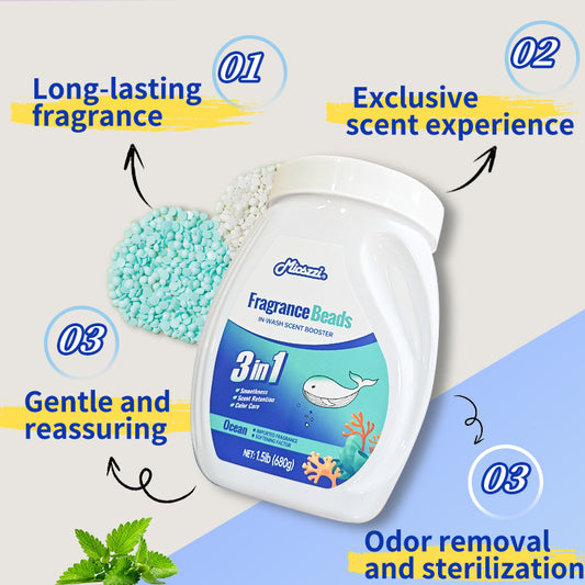 1. Laundry fragrance enhancer beads that can be used as air fresheners.
2. Fragrance enhancer beads that effectively remove room odors.
3. Air fresheners and home fragrances suitable for houses, cars or gyms.
4. Material-friendly formula, safe for pet-friendly families.
5. 1.5 lb barrel, suitable for home use, large quantity, affordable price.