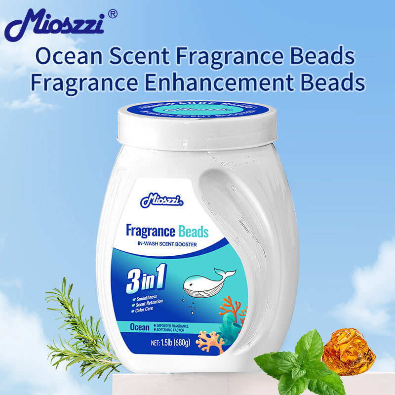 1. Laundry fragrance beads use deodorizing technology to effectively decompose odor molecules.
2. Microcapsule sandblasting technology allows clothes to retain fragrance for a long time.
3. Clothing deodorizing beads can effectively remove sweat stains that are difficult to remove.
4. Effectively soften fabrics, prevent static electricity, and prevent clothes from clumping.
5. Super value combination pack, suitable for home use, safe and easy-to-melt formula.