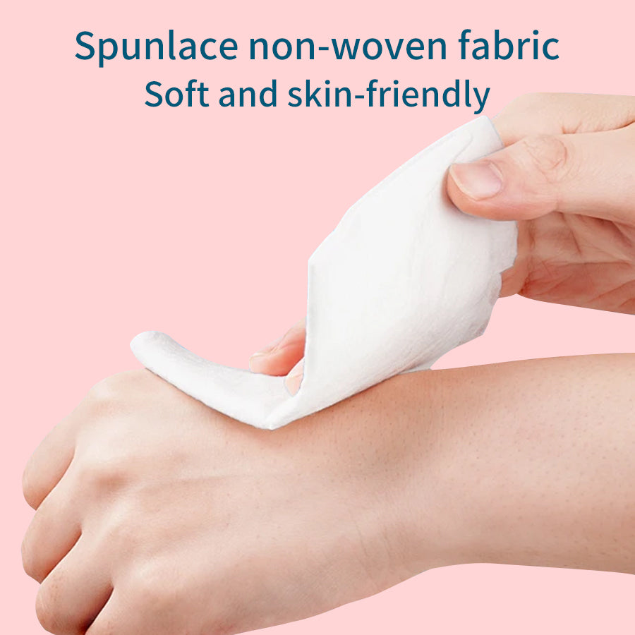 1、Multi-purpose wipes to remove dirt, oil and makeup that clog pores.
2、Daily skin care and travel essentials.
3、Hypoallergenic formula, no added alcohol, mild and non-irritating, safe for sensitive skin.
4、Strong makeup removal ability, one wipe can remove all facial makeup.
5、Add sodium hyaluronate and vitamin E to moisturize the skin while removing makeup.