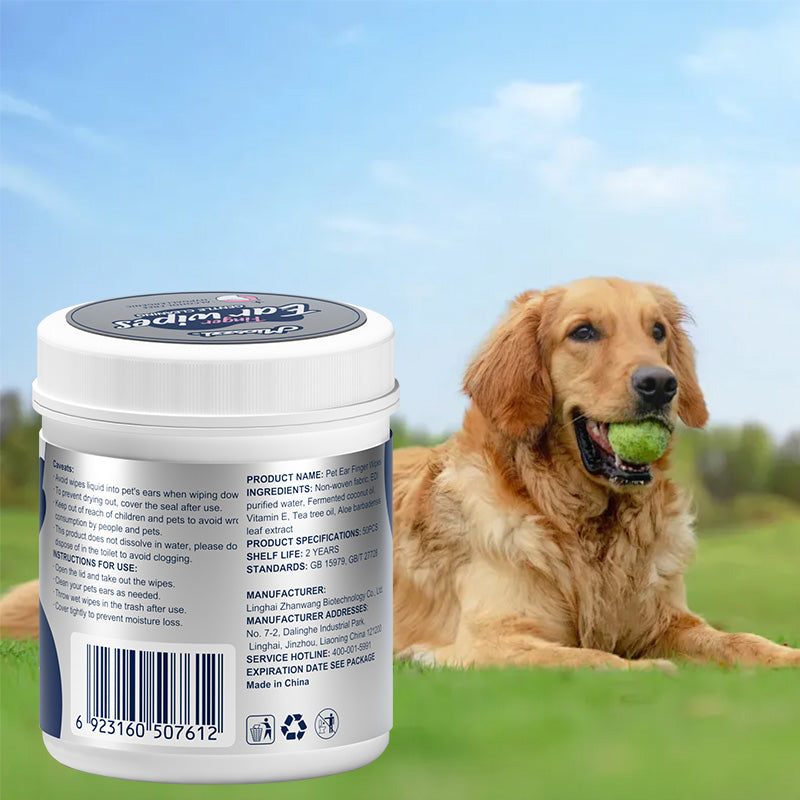 1. Water-based wipes, super absorbent, moisturizing pet skin.
2. Plant-based non-woven fabric, super thick and ultra-soft, tear resistant.
3. Deodorant wipes to effectively remove unpleasant odors.
4. Hypoallergenic formula, safe for cats and dogs.
5. Clean paws and skin, canned beauty finger wipes.