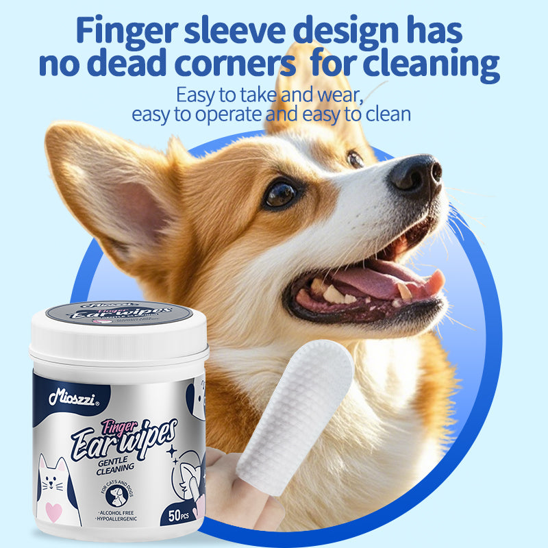 1. Universal wipes that can be used to clean skin and hair.
2. Pure water wipes, mild formula, hypoallergenic, safe for sensitive skin.
3. Antibacterial and deodorant wipes to effectively reduce dog dander and remove dirt and bacteria.
4. Bucket wipes don't leak easily, keeping pets fresh during travel.
5. Widened and enlarged finger wipes make it easier to clean.