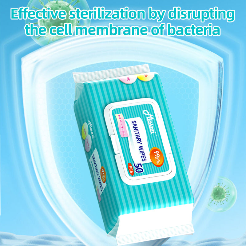 1. Preservative-free, fresh scent, safe and reliable.
2. Plant-based non-woven fabric, soft and thick, not easy to tear.
3. Professional antiviral and antibacterial wipes, prevent cross-contamination.
4. Suitable for home, office, and outdoor use.
5. Flip-top packaging design, easy to use with one hand.
6. Benzalkonium chloride sanitary wipes, are less irritating and naturally kill bacteria.