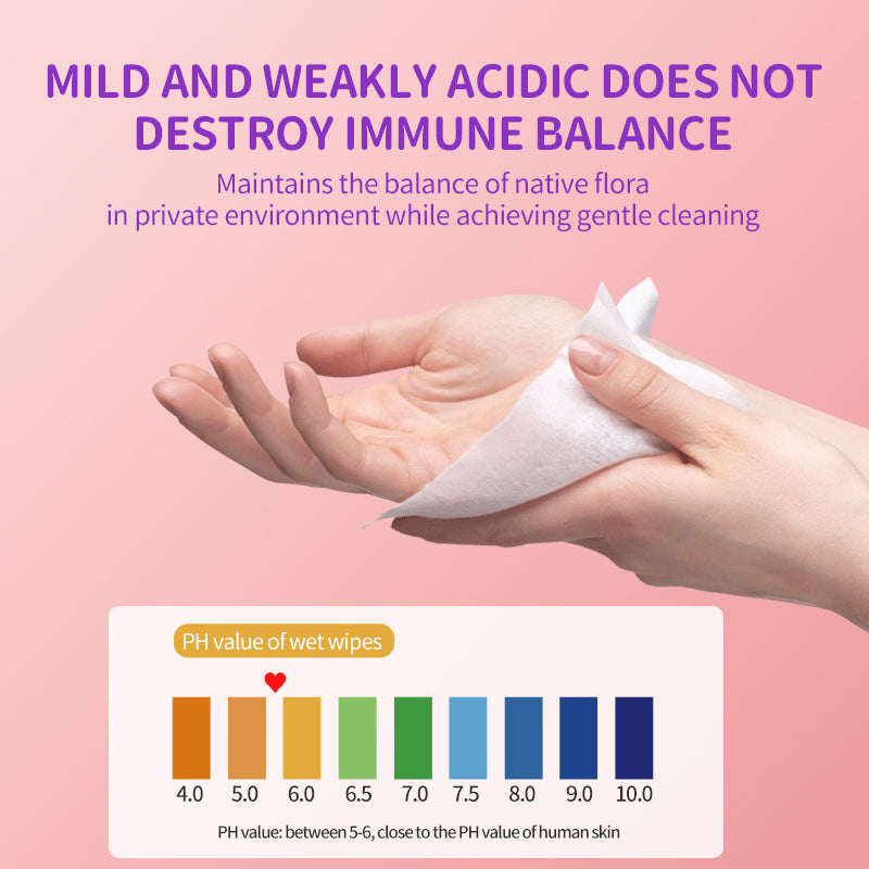 1. EDI pure water wipes, soothes and moisturizes the skin.
2. Gentle and safe, paraben free and alcohol free, friendly to sensitive skin.
3. Hypoallergenic formula, gentle and non-irritating.
4. Multi-purpose, very suitable for cleaning during menstruation and after long activities.
5. Small package design, convenient for travel.
