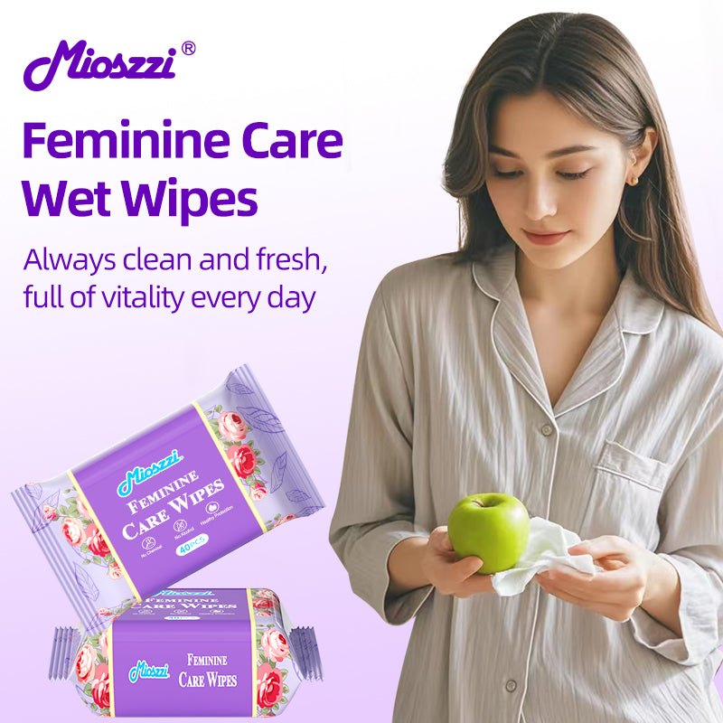 1. Mild and weakly acidic, does not destroy immune balance.
2. Gentle formula without chemical additives, fragrance-free and non-irritating.
3. Super soft non-woven fabric, edelweiss-like skin-friendly touch.
4. Multi-purpose, suitable for cleaning during menstruation and after intimacy.
5.Deodorant body wipes effectively eliminate dirt, grime and sweat.
6. It can be easily put into pockets or bags when you go out without taking up space.