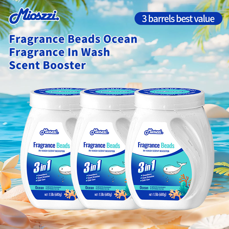 1. Smooth, fragrance and color protection three-in-one.
2. Deodorant beads for clothes can effectively remove sweat stains that are difficult to remove.
3. The sea breeze scent created by the collision of cedar and amber keeps the clothes fragrant.
4. The microcapsule technology of colloid particles can keep the fragrance of clothes for a long time.
5. Effectively prevent clothes from agglomerating and remove static electricity.