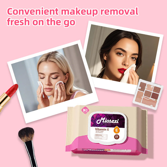 1. Makeup Remover Wipes are enriched with Vitamin E to protect and even out skin tone, leaving your skin radiant and radiant.
2. Hypoallergenic Cleansing Wipes effectively remove makeup, dirt, and oil, leaving skin clean, refreshed, and pH-balanced.
3. Water-based wipes nourish and moisturize facial skin, clean anytime, anywhere! Wipe away the fatigue of the day and treat your skin well.
4. High-quality non-woven fabric, soft, thick, and tear-resistant, perfect for wiping after a workout, before a date,