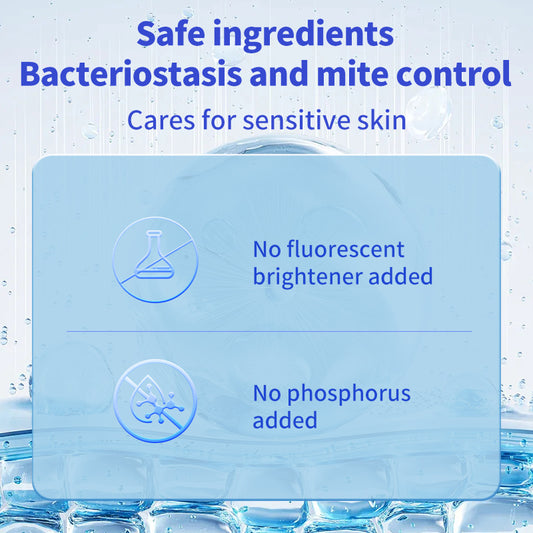 1. Smooth, fragrance retention, and color protection in one.
2. Use laundry fragrance beads to effectively prevent fabric damage.
3. It can effectively remove sweat stains that are difficult to remove.
4. Use deodorant beads to enhance freshness and maintain a good mood all day long.
5. Safe for all loads including towels, active wear and children's sleepwear.