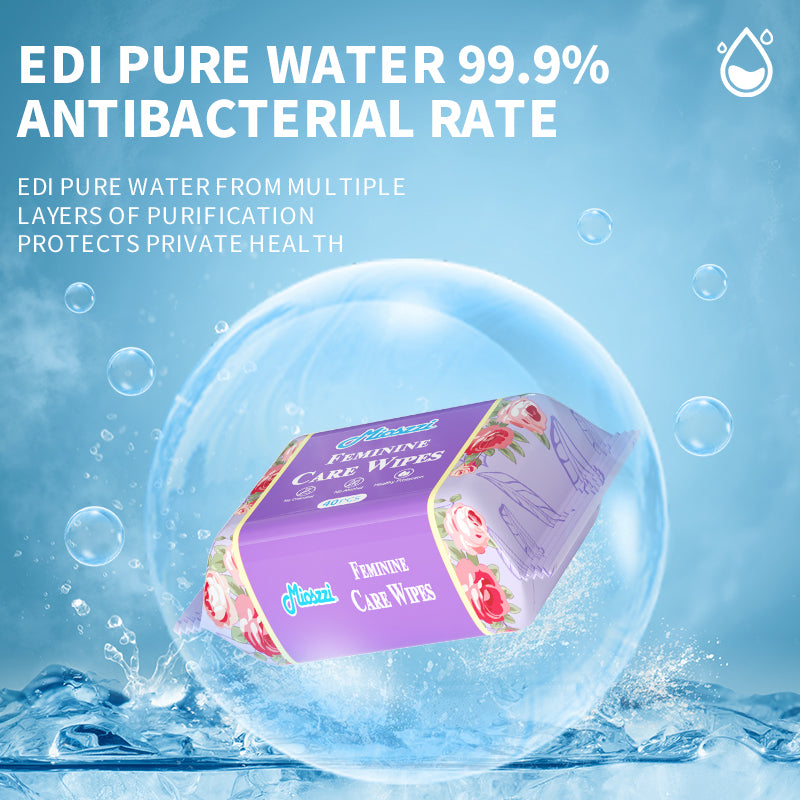 1、Powerful and large size, can replace the toilet paper.
2、Ingredient safety, no propylene glycol, no paraben, effectively reduces irritation.
3、The feminine care wet wipe can removes odor, pH balanced and protect the health of the intimate area.
4、Multifunctional, these feminine care wipes are great for home bathroom use or public restrooms.
5、Gentle and safe, no alcohol, no chemical, no additives, no fluorescents, no fragrance, powerful health protection.