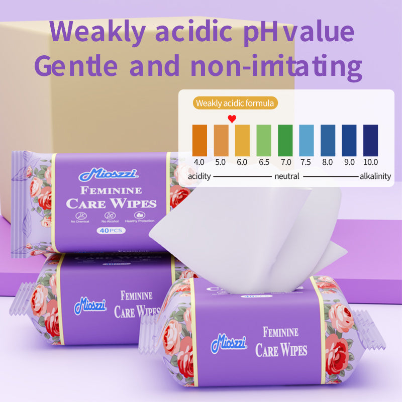 1、Powerful and large size, can replace the toilet paper.
2、Ingredient safety, no propylene glycol, no paraben, effectively reduces irritation.
3、The feminine care wet wipe can removes odor, pH balanced and protect the health of the intimate area.
4、Multifunctional, these feminine care wipes are great for home bathroom use or public restrooms.
5、Gentle and safe, no alcohol, no chemical, no additives, no fluorescents, no fragrance, powerful health protection.