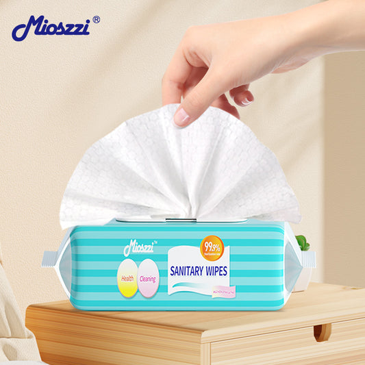 Mioszzi sanitary wipes are specially added with sterilizing and antibacterial ingredients, which effectively improves the cleaning effect