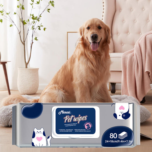 Mioszzi Glove Wet&nbsp;Wipes bring significant advantages to pet cleaning