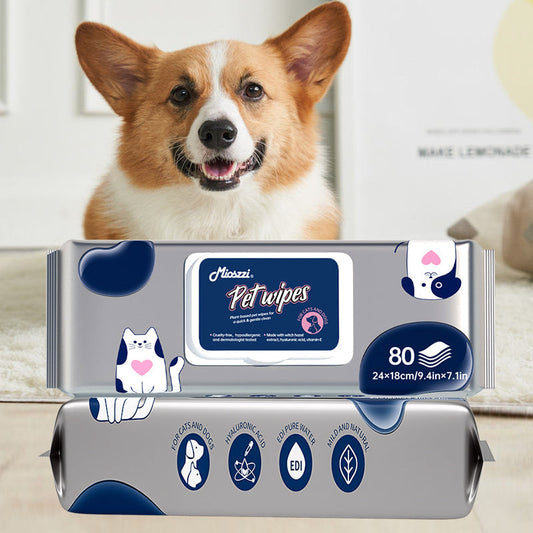 Mioszzi pet wet&nbsp;wipes have a significant advantage in pet care, and their deodorizing effect is due to their multi-faceted design. 