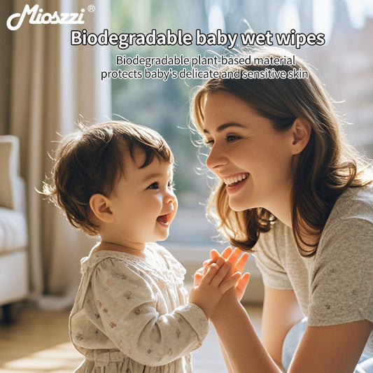 quality Mioszzi baby wipes are enriched with selected natural plant extracts, and are nourished and soothed by Aloe Vera
