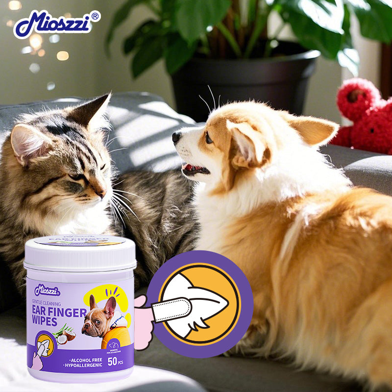 Daily ear care provides a protective barrier for your pet's health.