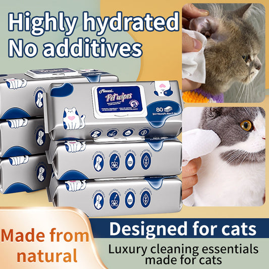 Thick and not easy to break, strong cleaning power - Mioszzi pet cleaning wipes, solve all your "not clean" troubles