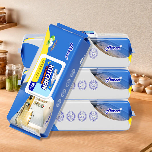 Kitchen wipes, with their unique formulas and materials, can easily meet these challenges and bring unprecedented convenience to kitchen cleaning.
