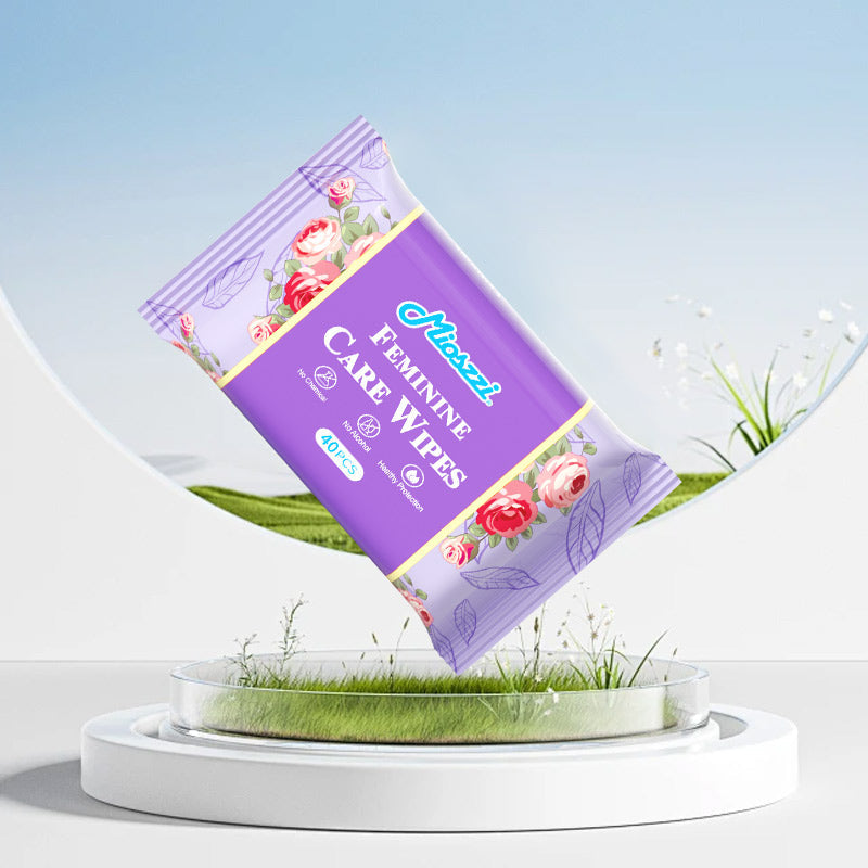 Mioszzi female private care wet&nbsp;wipes are convenient and practical, and fully protect the health of the private parts. 