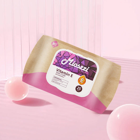 Mioszzi mild makeup remover wipes marked with "alcohol-free", "fragrance-free", "preservative-free" 
