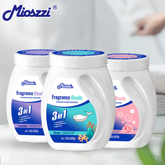 Mioszzi fragrance beads for clothing, an innovative laundry auxiliary product, has become a new favorite for modern family laundry with its unique long-lasting fragrance function.