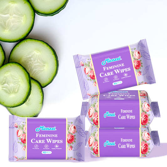 Mioszzi intimate care wet wipes can serve as a convenient cleaning tool, helping women maintain cleanliness and comfort in their intimate areas.