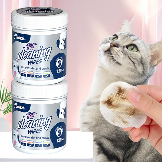 Mioszzi Round Pet Wet Wipes are extremely convenient for cleaning tear tracks, thanks to their careful design. 
