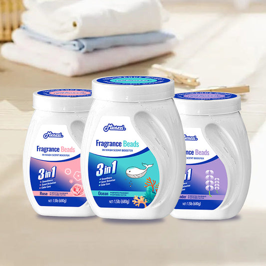 Mioszzi fragrance beads can be mixed with other laundry products, and through scientific matching, they can achieve the dual effects of cleaning and fragrance retention.