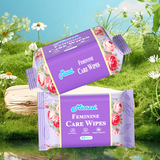 Mioszzi feminine wet wipes are safer than ordinary toilet paper. 