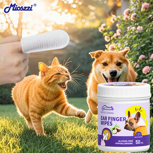 Pearlized Mioszzi Pet Finger Wet&nbsp;Wipes are becoming increasingly important in pet care, especially when it comes to dental cleaning.