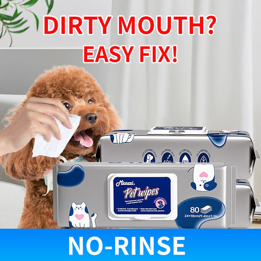 Mioszzi Pet Cleansing Wipes are a new choice of safe care that combines environmental protection and practicality