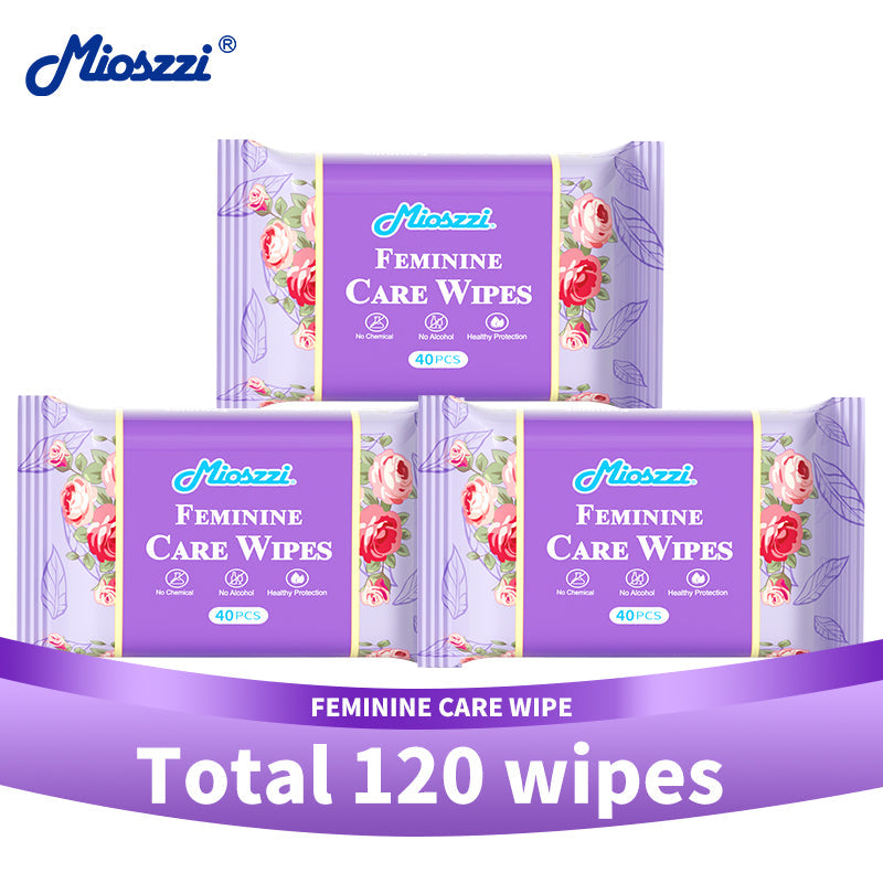 What precautions should be taken when using Mioszzi feminine hygiene wipes? How can you achieve the best cleaning results?