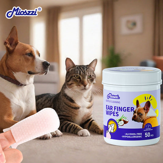 Mioszzi pet finger wipes, as a convenient daily cleaning tool, although they perform well in local cleaning, cannot completely replace traditional bathing. 