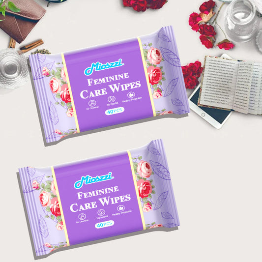 Mioszzi female private area care wet wipes are designed for female private areas.
