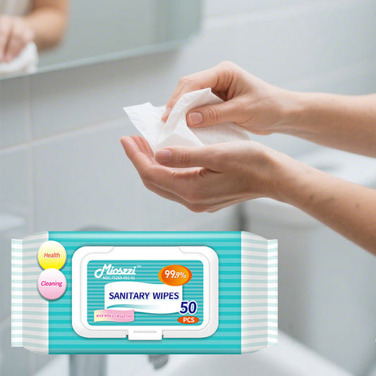 Mioszzi sanitary wet&nbsp;wipes use benzalkonium chloride as the core disinfecting ingredient and achieve efficient bactericidal effects through multiple pathways
