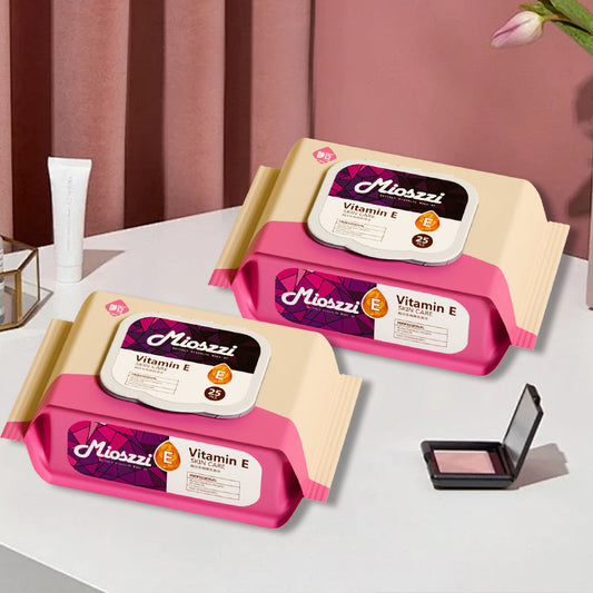 Mioszzi Makeup Remover Wet&nbsp;Wipes are convenient and efficient, combining makeup removal and moisturizing ingredients for a fast-paced lifestyle. 